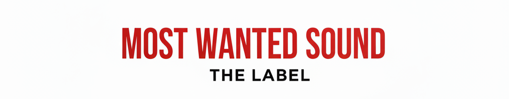 Most Wanted Sound The Label Website Header Logo